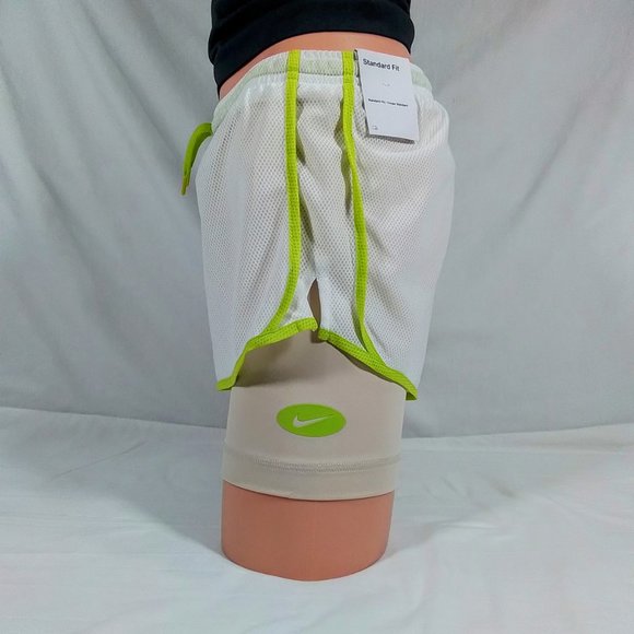 Nike Girls' Icon Clash Tempo Luxe Mid-Rise Running Shorts-Various Sizes-NWT - Picture 4 of 4